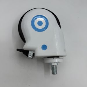 1PCS 5in Universal Wheel Quiet High Speed Rotating Heavy Duty Swirl Casters Wheel for Hospital Beds