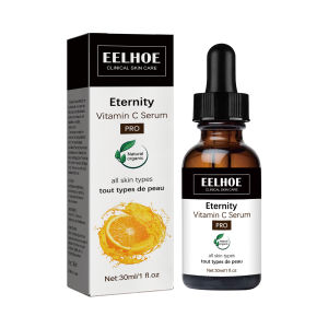 Eelhoe Eternity Vitamin C Serum Essence for Face Whitening Facial Serum Hyaluronic Acid Dark Spot Remover Skin Care Products Anti-aging Whitening VC Serum Oil Brightens Skin Repair Smooth Facial Essence(30ml)