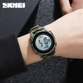 SKMEI Đồng Hồ Thể Thao Nam Đồng Hồ Kỹ Thuật Số Thời Gian Kép Chống Nước Cho Nam Đồng Hồ Thể Thao Thời Trang. 