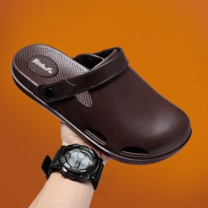 Sandals Shoes for Men Breathable Casual Soft Sole Closed Toe Anti-slip Wear-resistant Beach Shoes