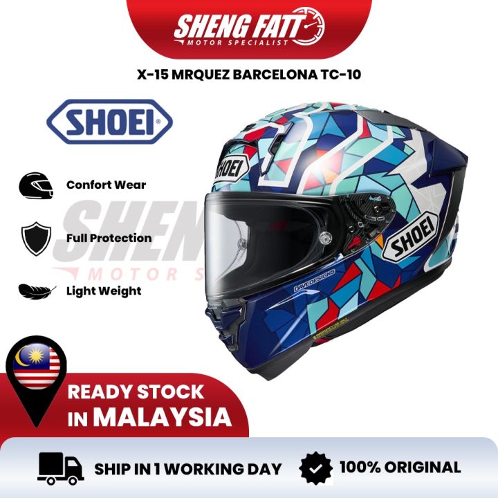 SHOEI X-FIFTEEN BARCELONA Mサイズ 新品 X-15 日本SHOEI【X-15