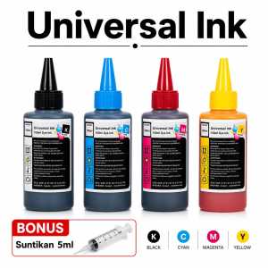 Paket Refill Tinta Printer Canon PG810 CL811 PG47 CL57 PG745 CL746 - 1 Set Tinta