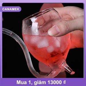 【CANAMEK】 Rượu Whisky thủy tinh chịu nhiệt mút nước trái cây sữa uống ống rơm Cốc Sáng Tạo ly rượu thủy tinh chất lượng cao cốc thủy tinh