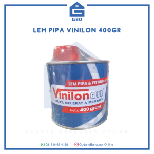 Lem Pipa Vinilon Original 400gr - Lem karet PVC Tahan Lama