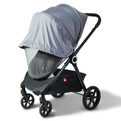 Orzbow Baby Stroller Mosquito Net Universal Full Cover Sunscreen Insect Fly Bug Netting Cover with Elastic Band