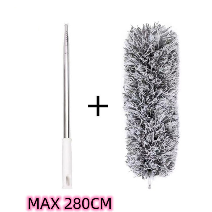 280cm%20Adjustable%20Telescopic%20Bending%20Duster%20Feather%20duster%20long%20pole%20microfiber%20duster%20dust%20cleaning%20-%20Image%208