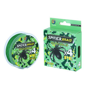 BingoLife Tali Benang Senar Pancing PE X4 Braided 100m Senar Speckle Anti Keriting 0.15mm~0.5mm Kuat Max 37.5kg Fishing Line
