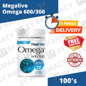 MegaLive Omega 600/300 100s/2x100s (Exp: 07/2028)