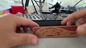 One Willow Magic Stick Broken Restore Illusion Trick Retro Party Prank Magic Toy