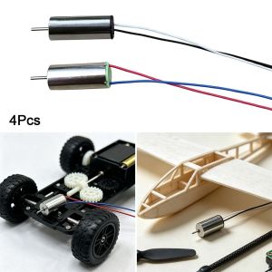 NEXTYOO 4pcs 3.7V 50000 vòng/phút Cốc rỗng tốc độ cao 614 6 14MM 012 A Động cơ máy bay Chất lượng cao Mô hình từ tính mạnh Phụ tùng và phụ kiện