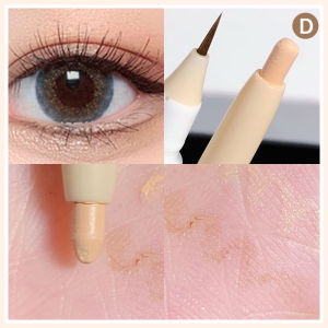 VEDO 💕COD Aegyosal 2 in 1 Eyeliner & Lying Silkworm Pena Matte Berujung Ganda Tahan Air Tahan Lama Makeup Korean