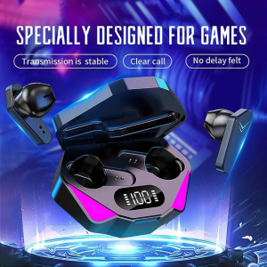 [Ultra -Low Game Delay]Raimondo Original Lenovo GM2 Pro TWS Earphone Bluetooth 5.3 Headset Gaming Bass HIFI Wireless Sport earphones with Mikrofon