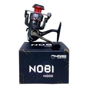 REEL PANCING FUGU NOBI SUDAH ONE WAY DENGAN ALUMUNIUM SPOOL 5.0:1 GEAR RATIO 8+1 BALL BEARING