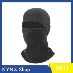 [NYNX] Mùa Đông Ấm Áp Ngoài Trời Cưỡi Đầy Đủ Mặt Nạ Bao Gồm Balaclava Lông Cừu Xe Máy Câu Cá Trượt Tuyết Mặt Nạ Ấm Áp Windproof Bìa Hat