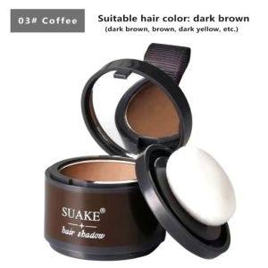 Hairline Powder Contouring Shadow Powder for Filling Hairline Covering White Hair Temporary Hair Color Easy Application Wont Damage Hair for All Kinds of People Especially High Hairline