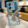 Casing for Itel P65 4G P 65 ItelP65 2024 New Lens Camera Protection Transparent Shockproof Thin Square Edge Soft TPU Silicone Clear Phone Case Cover. 