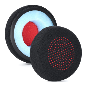 Comfort Focused Noise Reducing Ear Cushions with Breathable Fabric for Extended Wear