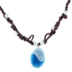 Fashion Fish Hook Magic Stone Moana Necklace Figurine Model Costume Princess Heart of Te Fiti Cosplay Pendant Girl Gift