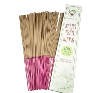 Nhang có tăm trầm hương sạch Hùng Hương an toàn sức khỏe gia đình Hộp 200 gram