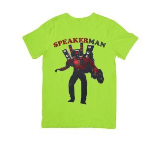 Áo thun in hình Titan Speakerman Skibidi Toilet Quái Vật Người Loa dành cho bé ( Mẫu SPEAKER01)