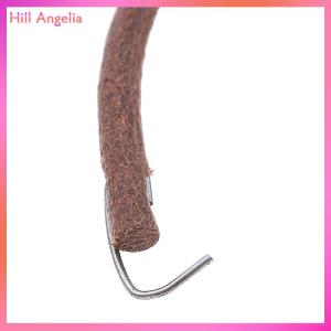 [Hill Angelia] 72 183cm Leather Belt Antique Treadle Parts + Hook For Singer Sewing Machine