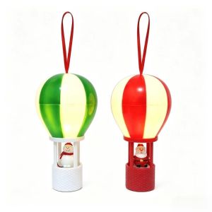 MODERNLUX Khinh khí cầu Đồ trang trí Giáng sinh phát sáng Người tuyết Đèn ngủ LED Đồ trang trí treo Giáng sinh Tinh tế Ông già Noel Đồ trang trí cây thông Noel Trang trí Giáng Sinh