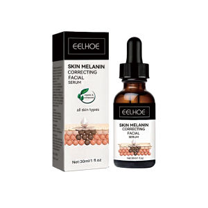 Eelhoe Skin Melanin Correcting Facial Serum Black Spot Remover Hyaluronic Moisturizing and Repairing Skin Dark White and Tender Essence(30ml)