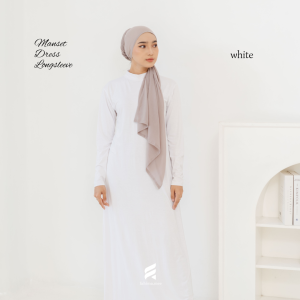 Fahima - Manset Dress Cotton Rayon Premium Lengan Panjang (Manset Dress Longsleeve)