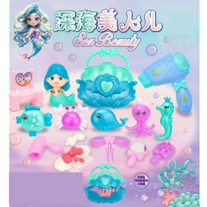 girl play house surprise space car bus deformation dessert station Pretend Playsets girl gift