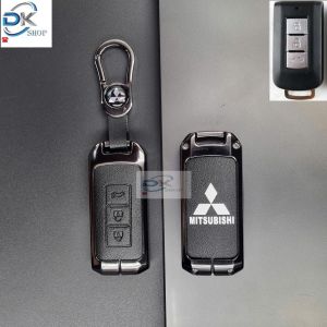 Ốp chìa khóa hợp kim cao cấp Mitsubishi Xpander Outlander Attrage Mirage Xforce