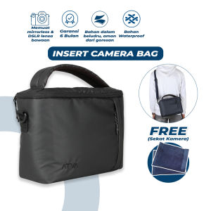 ATVA - Insert Camera Tas Kamera Sling Bag Kamera Pouch Kamera Mirorrless Series Black