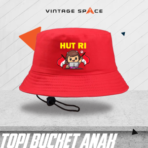 topi buckethat anak INDONESIA / topi 17an / topi HUT RI