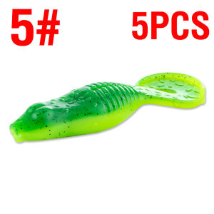 5ชิ้นเหยื่อล่อปลา | Death Swinking 6ซม./4ก. & 10ซม./15ก. | เหยื่อแบบนิ่มสำหรับน้ำจืดน้ำเค็ม