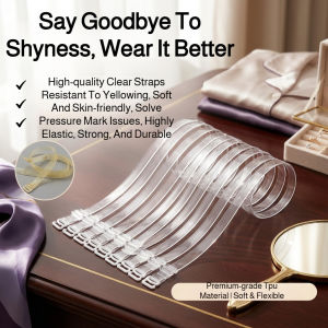 Invisible Transparent Bra Straps Adjustable Anti-Slip Widened Underwear Accessories