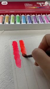 Holbein artist watercolor luminous tube 15ml transparent acuarela paints for beginners drawing pigments art supplies