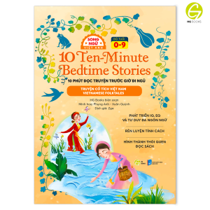 Sách Truyện Kể Cho Bé Trước Giờ Đi Ngủ Truyện Cổ Tích Song Ngữ - 10 Ten Minutes Bedtime Stories