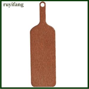 ruyifang 5ชิ้น/เซ็ต1:12 dollhouse Miniature สับบอร์ดจำลองตัดบอร์ดขนมปังขนมบอร์ดรุ่น KITCHEN Decor ของเล่นตุ๊กตาบ้านอุปกรณ์เสริม