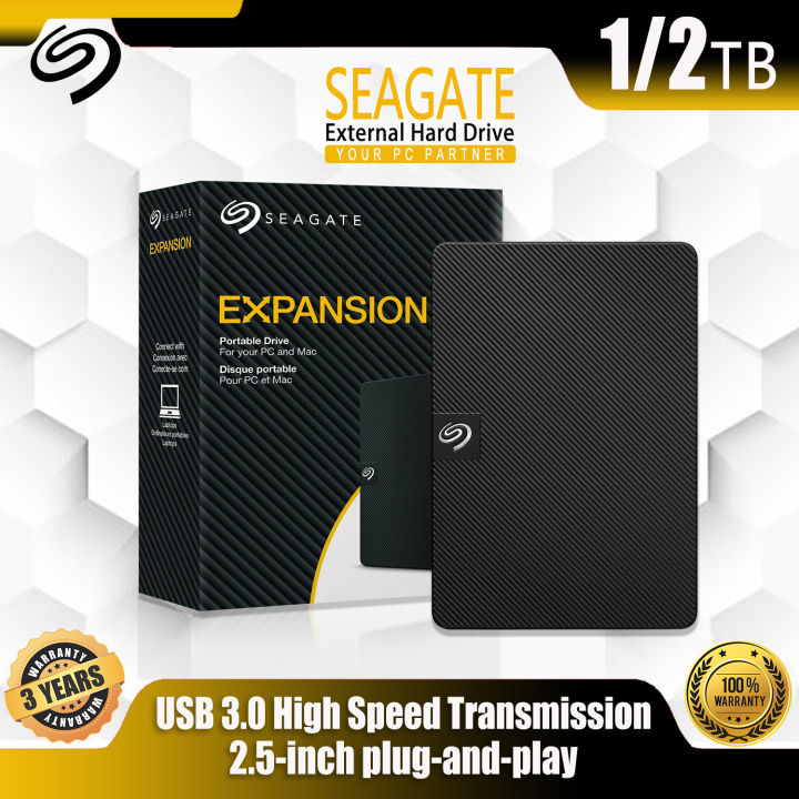 New Seagate EXPANSION External Hard Drive EXPANSION Enclosure USB 3.0