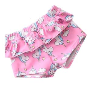 Cô Gái Quần bơi quần sọt bơi lội xù phim hoạt hình trẻ em quần sọt bơi lội Boardshorts bé gái tập đi Quần bơi để đào tạo