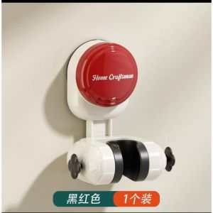 Suction Cup Shower Head Holder Bracket 360° Adjustable Easy Disassembly BShower Support Stand