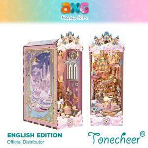 Tonecheer DIY Book Nook Sweet Dream Puzzles (TQ145) DIY Miniature Dollhouse