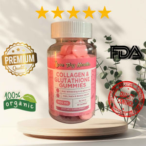 [Authentic] Collagen Glutathione Gummies 60s | Skin Brightening + Anti-Aging + Wrinkle Support + Nails/Bones | Vegan Non-GMO