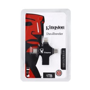 Usb 4 Trong 1 OTG USB Flash Drive đa năng cắm điện thoại máy tính 64GB kingston