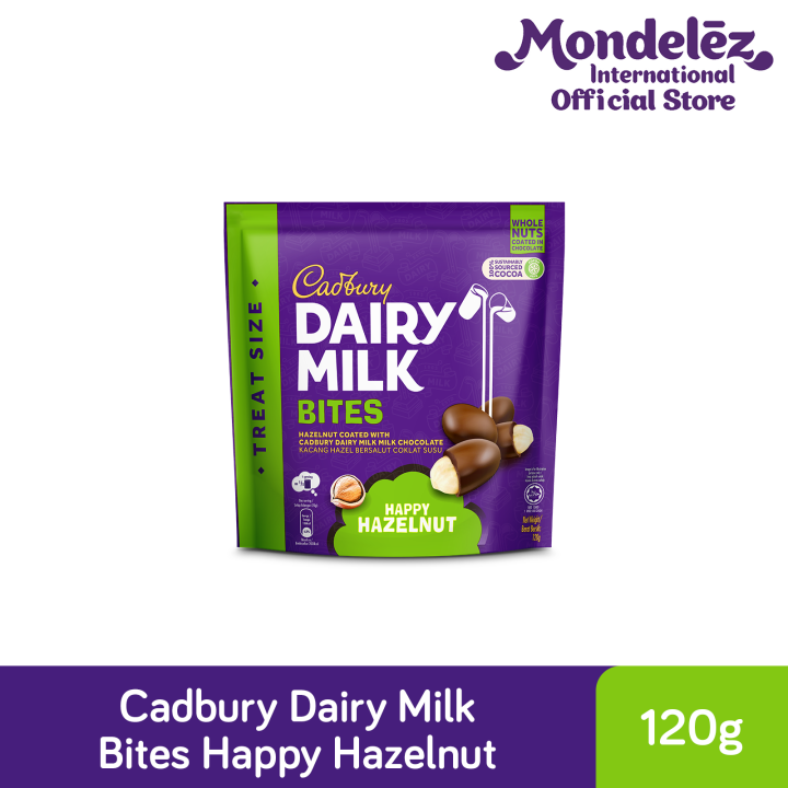 Cadbury Dairy Milk Bites Chocolate [Almond/Hazelnut] (120g) Lazada