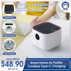 ODOROKU HEPA Air Purifiers for Home Portable Air Purifier with H13 True HEPA Air Filter for Bedroom Office USB Quiet Desktop Small Air Cleaner 3 Modes for Removing Dust Pet Dander Smoke Odor