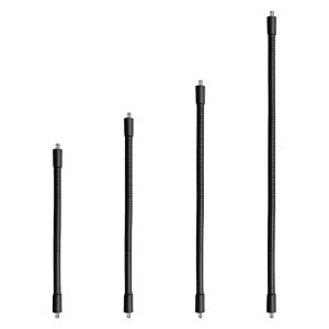 1/4Inch Male to Male Screws Metal Hose Extension Rod for Tripod Phone Tablets Stand Led Light Gooseneck Arm 1/4 Teeth