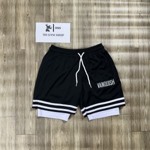 Quần 2 Lớp Tập Gym Nam QV2L2 Quần 2 Lớp Thể Thao Nam Đẹp