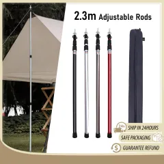 Camping 4mm Reflective Rope Flysheet Tarp Tent Paracord Rope