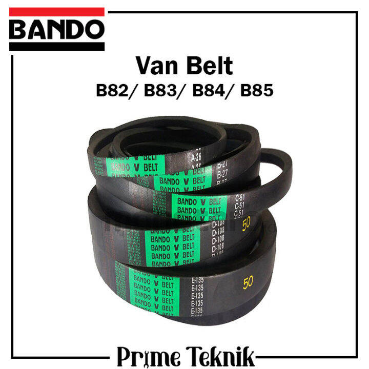 Van V Belt B82 B83 B84 B85 Bando V-Belt B 82 83 84 85 | Lazada Indonesia