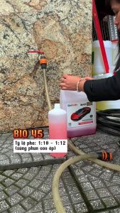 Dung dịch rửa xe không chạm Ekokemika Bio 45 5L Rửa xe Ô Tô Tẩy Lốp Gầm Khoang Máy Đa Năng Siêu Sạch
